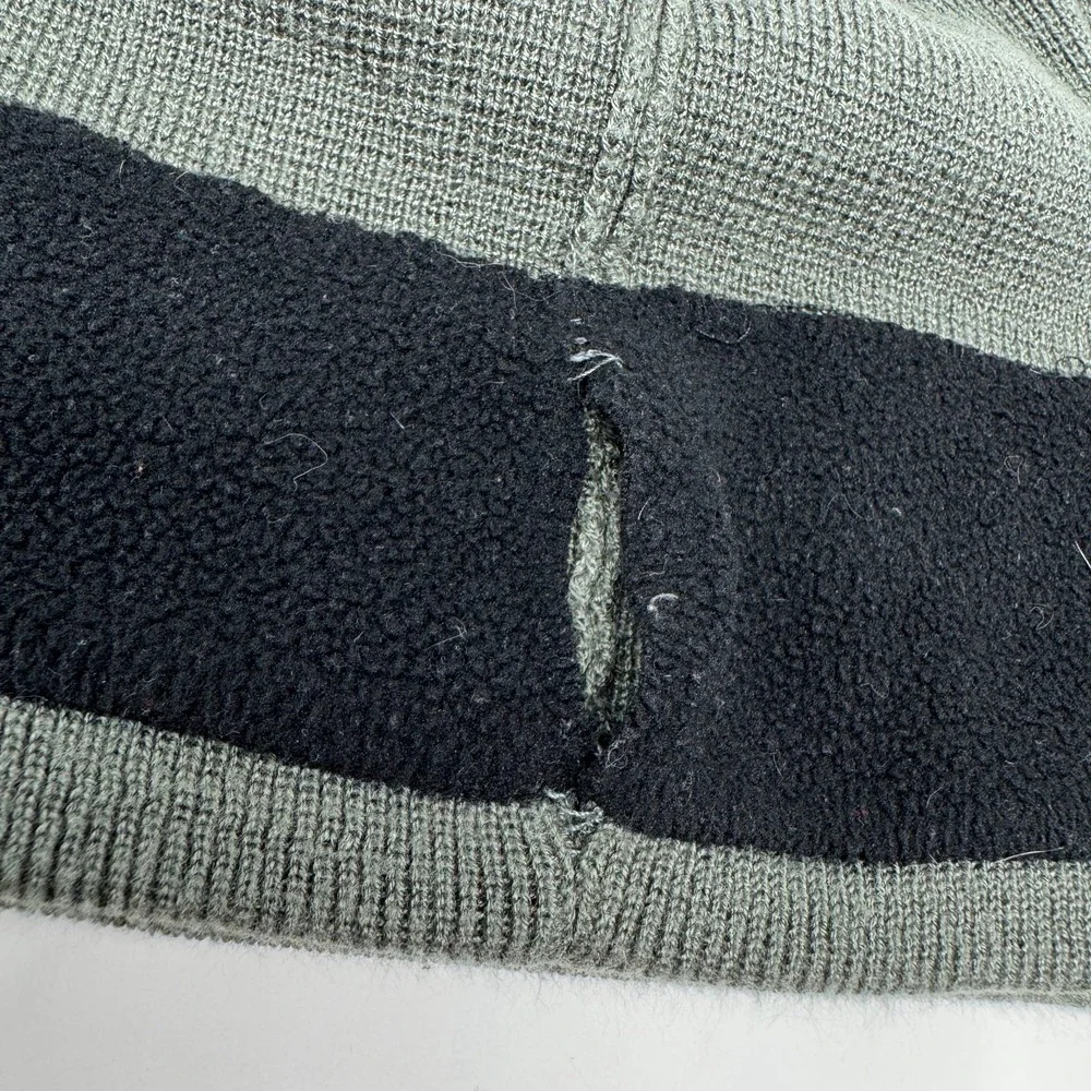Marmot Fleece Beanie Winter Hat Skull Cap Gray Men's O/S